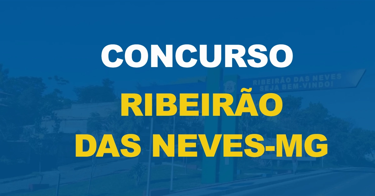 Concurso Prefeitura De Ribeir O Das Neves Oferta Vagas