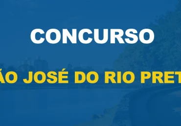 Paisagem da cidade de São José do Rio Preto, fundo azul