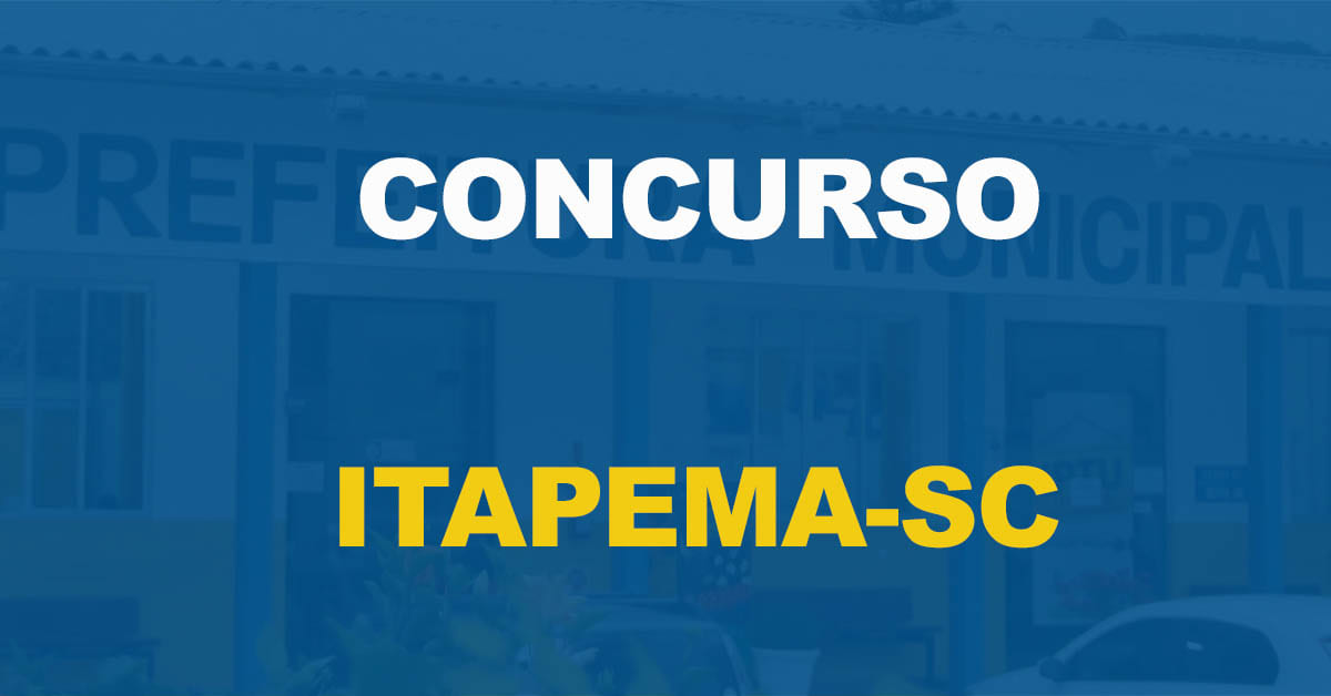 CURSO ONLINE PREFEITURA DE ITAPEMA 2023 - FISCAL DE OBRAS - NÍVEL