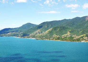 Fotografia da praia de Ilhabela