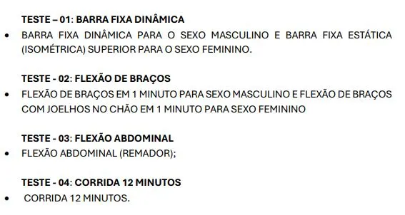 Tabela do concurso Prefeitura de Teresina!