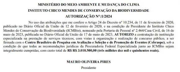 Banca organizadora do concurso ICMBio foi escolhida!