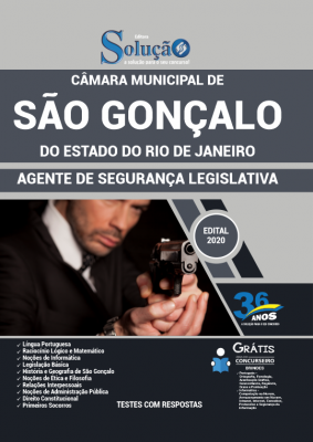 Apostila Câmara de São Gonçalo - RJ - Agente de Segurança Legislativa - Imagem 1