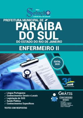 Apostila Prefeitura de Paraíba do Sul - RJ - Enfermeiro II - Imagem 1