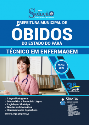 Apostila Prefeitura de Óbidos - PA - Técnico em Enfermagem