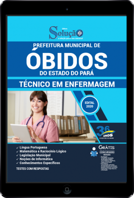 Apostila Prefeitura de Óbidos - PA em PDF - Técnico em Enfermagem - Imagem 1