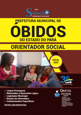 Apostila Prefeitura de Óbidos - PA - Orientador Social