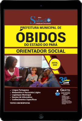 Apostila Prefeitura de Óbidos - PA em PDF - Orientador Social - Imagem 1