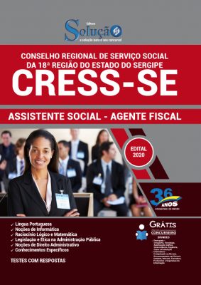 Apostila CRESS-SE - Assistente Social - Agente Fiscal - Imagem 1