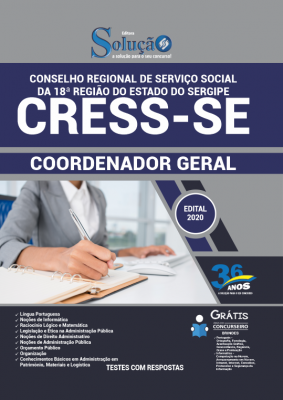 Apostila CRESS-SE - Coordenador Geral - Imagem 1