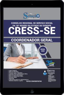 Apostila CRESS-SE em PDF - Coordenador Geral - Imagem 1