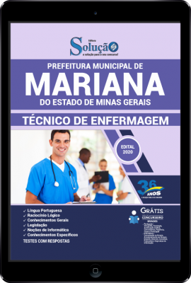 Apostila Prefeitura de Mariana - MG em PDF - Técnico de Enfermagem - Imagem 1