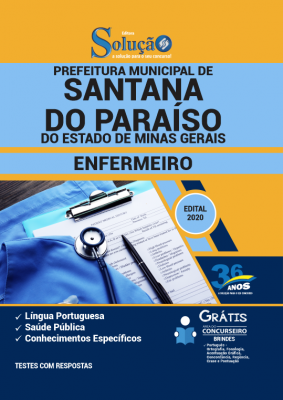 Apostila Prefeitura de Santana do Paraíso - MG - Enfermeiro - Imagem 1