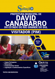 Capa Apostila Prefeitura de David Canabarro - RS - Visitador (PIM)