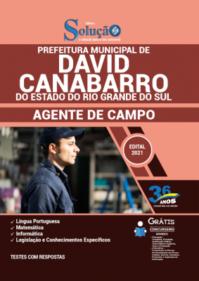 Apostila Prefeitura de David Canabarro - RS - Agente de Campo