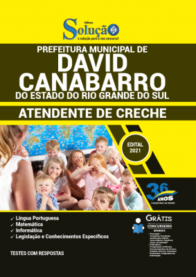 Apostila Prefeitura de David Canabarro - RS - Atendente de Creche - Imagem 1