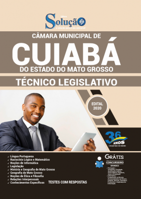 Apostila Câmara de Cuiabá - MT - Técnico Legislativo - Imagem 1