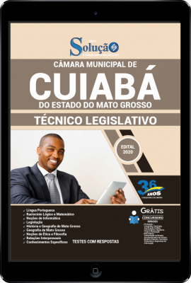 Apostila Câmara de Cuiabá - MT em PDF - Técnico Legislativo - Imagem 1