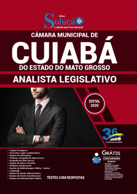 Apostila Câmara de Cuiabá - MT - Analista Legislativo - Imagem 1