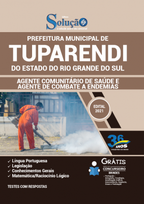 Apostila Prefeitura de Tuparendi - RS - Agente Comunitário de Saúde e Agente de Combate a Endemias - Imagem 1