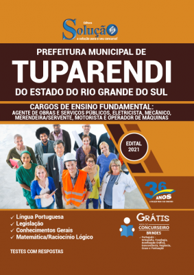 Apostila Prefeitura de Tuparendi - RS - Ensino Fundamental - Imagem 1