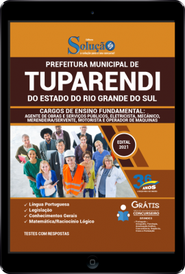 Apostila Prefeitura de Tuparendi - RS em PDF - Ensino Fundamental - Imagem 1