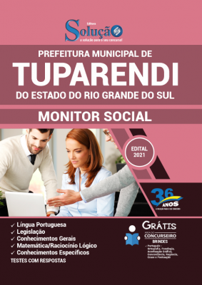 Apostila Prefeitura de Tuparendi - RS - Monitor Social - Imagem 1