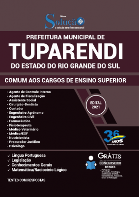 Apostila Prefeitura de Tuparendi - RS - Comum aos Cargos de Ensino Superior - Imagem 1