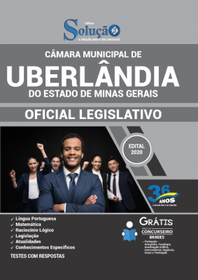 Apostila Câmara de Uberlândia - MG - Oficial Legislativo - Imagem 1