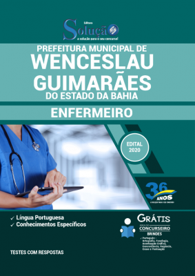 Apostila Prefeitura de Wenceslau Guimarães - BA - Enfermeiro - Imagem 1