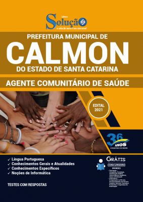 Apostila Prefeitura de Calmon - SC - Agente Comunitário de Saúde - Imagem 1