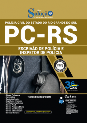 Apostila PC-RS - Escrivão de Polícia e Inspetor de Polícia - Imagem 1