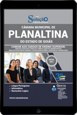 Apostila Câmara de Planaltina - GO em PDF - Comum aos Cargos de Ensino Superior - Imagem 1