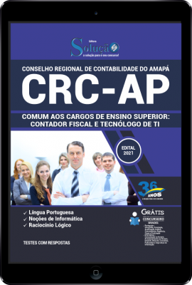 Apostila CRC-AP em PDF - Comum aos Cargos de Ensino Superior: Contador Fiscal e Tecnólogo de TI - Imagem 1