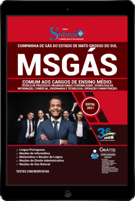 Apostila MSGÁS em PDF - Comum aos Cargos de Ensino Médio - Imagem 1