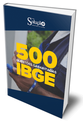 500 Questões IBGE (Cespe) - Gabaritadas - Imagem 1