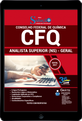 Apostila CFQ (Conselho Federal de Química) em PDF - Analista Superior (NS) - Geral - Imagem 1