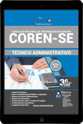 Apostila COREN-SE em PDF - Técnico Administrativo - Imagem 1