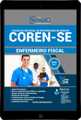 Apostila COREN-SE em PDF - Enfermeiro Fiscal - Imagem 1