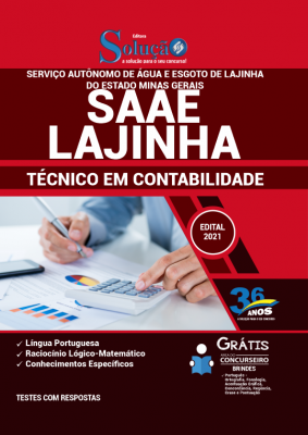 Apostila SAAE Lajinha - MG - Técnico em Contabilidade - Imagem 2