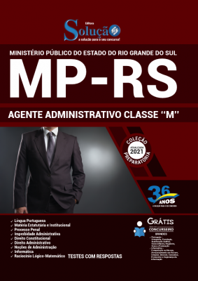 Apostila MP-RS - Agente Administrativo Classe M - Imagem 2