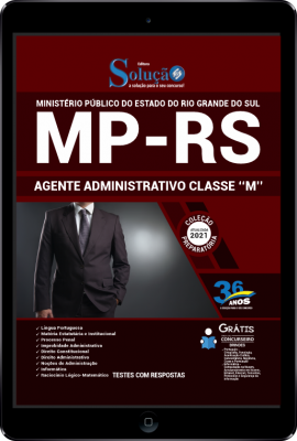 Apostila MP-RS em PDF - Agente Administrativo Classe M - Imagem 1