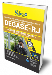 Capa Apostila DEGASE-RJ - Agente Socioeducativo (Feminino e Masculino)