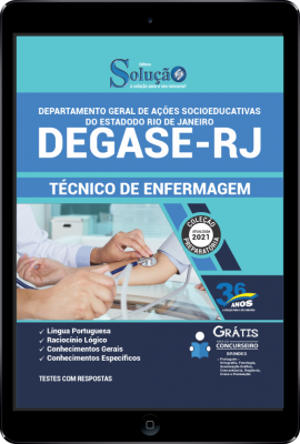 Apostila DEGASE-RJ em PDF - Técnico de Enfermagem - Imagem 1