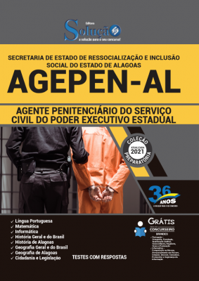 Apostila AGEPEN-AL - Agente Penitenciário do Serviço Civil do Poder Executivo Estadual - Imagem 2