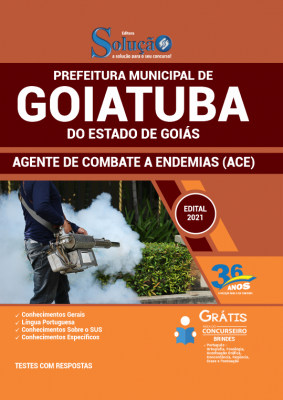 Apostila Prefeitura de Goiatuba - GO - Agente de Combate a Endemias (ACE) - Imagem 1