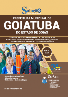 Apostila Prefeitura de Goiatuba - GO - Ensino Fundamental Incompleto - Imagem 2