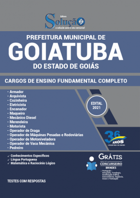 Apostila Prefeitura de Goiatuba - GO - Ensino Fundamental Completo - Imagem 2