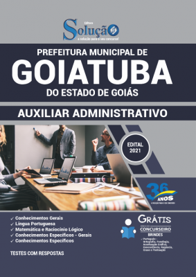 Apostila Prefeitura de Goiatuba - GO - Auxiliar Administrativo - Imagem 2