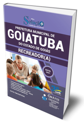 Apostila Prefeitura de Goiatuba - GO - Recreador(a) - Imagem 1